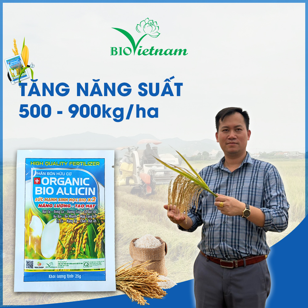 Phân bón hữu cơ - tăng năng suất cây trồng