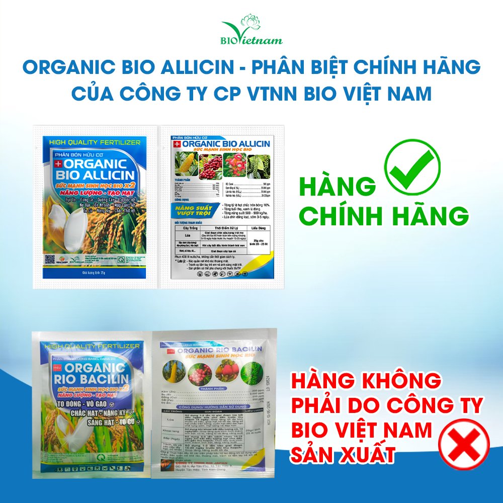 Phân biệt hàng giả - hàng thật gói 25g