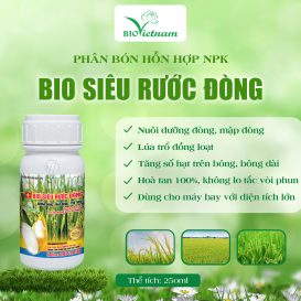 Bio Siêu Rước Đòng Dạng Chai - Tăng Năng Suất Vượt Trội