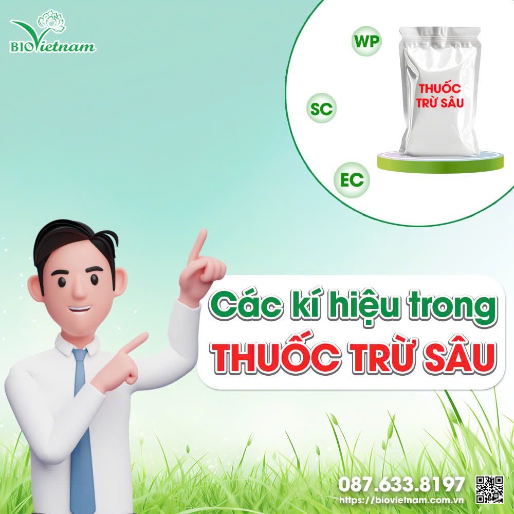 Một số kí hiệu ở bao bì thuốc trừ sâu bạn nên biết