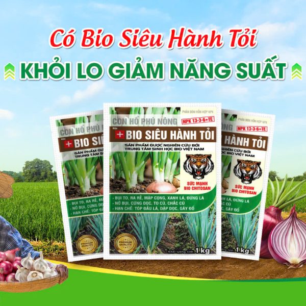 Bổ Sung Dinh Dưỡng Cho Hành Lá Với Phân Bón Bio Việt Nam